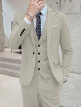 Bild in Galerie-Betrachter laden, Men's Wedding Suits Business Formal Work Wear Suits 3 Piece Suits