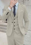 Bild in Galerie-Betrachter laden, Men's Wedding Suits Business Formal Work Wear Suits 3 Piece Suits