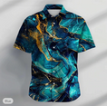 Load image into Gallery viewer, Graphic Marble Casual Men's Shirt Party Daily Holiday Summer Turndown Short Sleeve