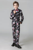 Load image into Gallery viewer, Unique Design Slim Fit Modern 5 Piece Boys Suits