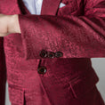 Load image into Gallery viewer, Unique Design Slim Fit Modern 5 Piece Boys Suits