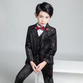 Load image into Gallery viewer, Unique Design Slim Fit Modern 5 Piece Boys Suits
