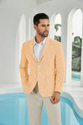 Load image into Gallery viewer, Seersucker Striped Men's Summer Blazer