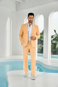 Load image into Gallery viewer, Summer Seersucker Striped 2 Piece Men's Suit (Upgraded Version)