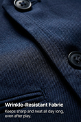 Load image into Gallery viewer, Boys Navy Blue 2-Piece Vest and Pants Set for Formal Events