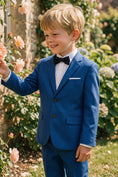 Bild in Galerie-Betrachter laden, Boys Royal Blue Single-Breasted 2-Piece Suit for Outdoor Events