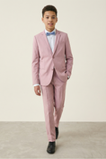 Load image into Gallery viewer, Boys Blush Pink Notch Lapel 2-Piece Suit for Formal Events