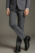 Charger l'image dans la visionneuse de la galerie, Boys Charcoal Grey Single-Breasted 2-Piece Suit for Formal Weddings