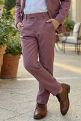 Bild in Galerie-Betrachter laden, Boys Dusty Purple Single-breasted 3-Piece Suit