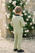 Bild in Galerie-Betrachter laden, Boys Sage Green Single-Breasted 2-Piece Suit
