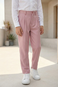 Bild in Galerie-Betrachter laden, Boys Dusty Pink Formal Pants