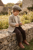 Bild in Galerie-Betrachter laden, Boys Blue Plaid Dress Pants