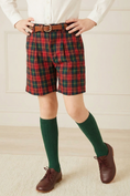 Bild in Galerie-Betrachter laden, Boys Tartan Shorts Wedding Outfit for Formal Occasions