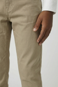 Load image into Gallery viewer, Boys Khaki Dress Pants for Formal Occasions with Tailored Fit