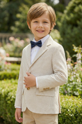 Bild in Galerie-Betrachter laden, Boys Seersucker Blazer for Weddings with Classic Notch Lapel