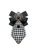 Bild in Galerie-Betrachter laden, Boys Houndstooth Bow Rhinestone Bow Tie