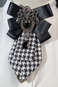 Bild in Galerie-Betrachter laden, Boys Houndstooth Bow Rhinestone Bow Tie