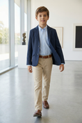 Bild in Galerie-Betrachter laden, Boys Navy Notch Lapel Suit Jacket