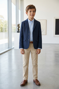 Bild in Galerie-Betrachter laden, Boys Navy Notch Lapel Suit Jacket