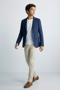 Bild in Galerie-Betrachter laden, Boys Navy Casual Suit Jacket