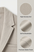 Load image into Gallery viewer, Boys Light Beige Casual Suit Jacket