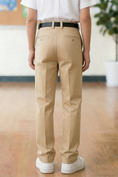 Bild in Galerie-Betrachter laden, Boys Khaki Pleated Trousers