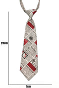 Load image into Gallery viewer, Boys British Retro Newspaper Tie