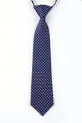 Bild in Galerie-Betrachter laden, Navy Blue Car Embroidered Tie