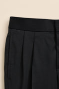 Load image into Gallery viewer, Boys Black Single-breasted 2-piece Suits