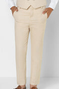 Load image into Gallery viewer, Boys Beige Tailored Trousers