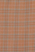Load image into Gallery viewer, Boys Orange Plaid Single-breasted 2-piece Suits
