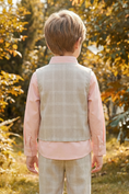 Bild in Galerie-Betrachter laden, Boys' Casual Cute Vest, Shirt, And Pants Three-Piece Set