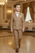 Load image into Gallery viewer, Boys' Vintage Luxury And Exquisite Button-Up Two-Piece Suit
