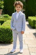 Bild in Galerie-Betrachter laden, Boys Seersucker Stripe 2-Piece Suit
