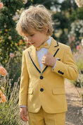 Bild in Galerie-Betrachter laden, Boys Gold Satin Bow Tie