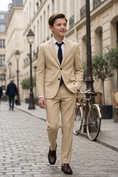 Bild in Galerie-Betrachter laden, Khaki Single Breasted Suit 2-piece set