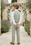 Bild in Galerie-Betrachter laden, Light Green Ethnic Print 2-Piece Set