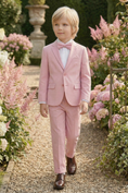 Bild in Galerie-Betrachter laden, Pink Single-Breasted 2-Piece Suit