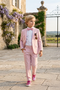 Bild in Galerie-Betrachter laden, Pink Single-Breasted 2-Piece Suit