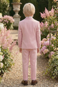 Bild in Galerie-Betrachter laden, Pink Single-Breasted 2-Piece Suit