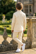 Bild in Galerie-Betrachter laden, Boys Cream 2-piece Suit for Weddings