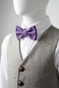 Bild in Galerie-Betrachter laden, Grey V-neck Single-Breasted Vest