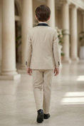 Charger l'image dans la visionneuse de la galerie, Khaki And Black Single-Breasted 3-Piece Suit