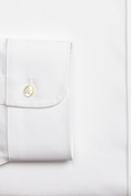 Charger l'image dans la visionneuse de la galerie, White Cotton Elegant Long-Sleeved Shirt