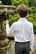 Charger l'image dans la visionneuse de la galerie, White Cotton Elegant Long-Sleeved Shirt