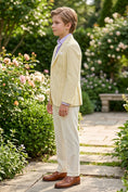 Bild in Galerie-Betrachter laden, Boys Cream Seersucker 2-piece Suit