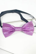 Bild in Galerie-Betrachter laden, Boys Blue Glitter Bow Tie for Weddings & Formal Events