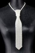 Load image into Gallery viewer, Boys Pearl Beaded Necktie Accessory for Weddings & Formal Events