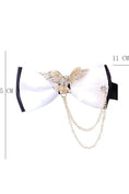 Bild in Galerie-Betrachter laden, Boys Black and White Layered Brooch Bow Tie