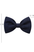 Load image into Gallery viewer, Boys Cotton-Linen Striped Textured Bow Tie